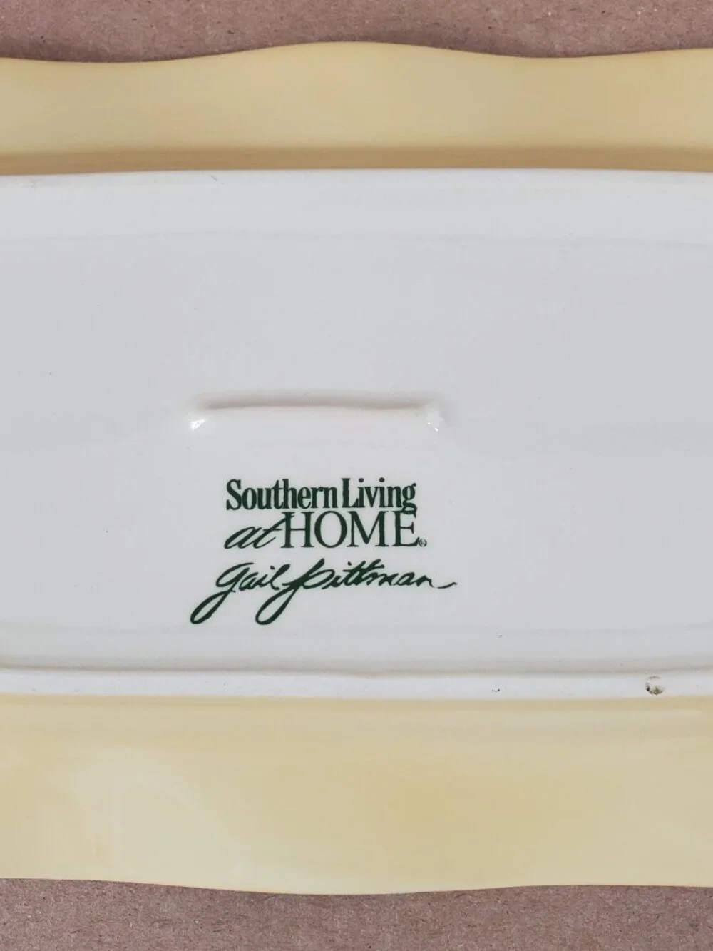 Southern Living At Home Gail Pittman Sienna Oval Tidbit Appetizer Platter
